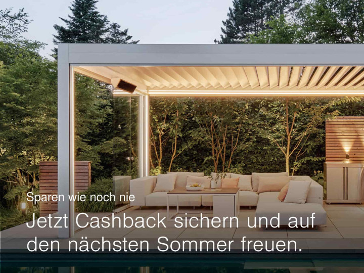 Warema Cashback: Bis zu 700 € WAREMA Cashback sichern